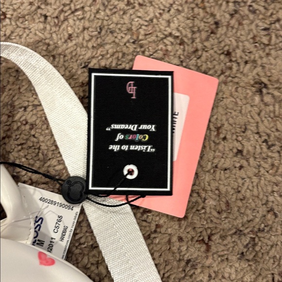 Kids Butterfly Print mini  Backpack - White and Pink - Picture 2 of 5